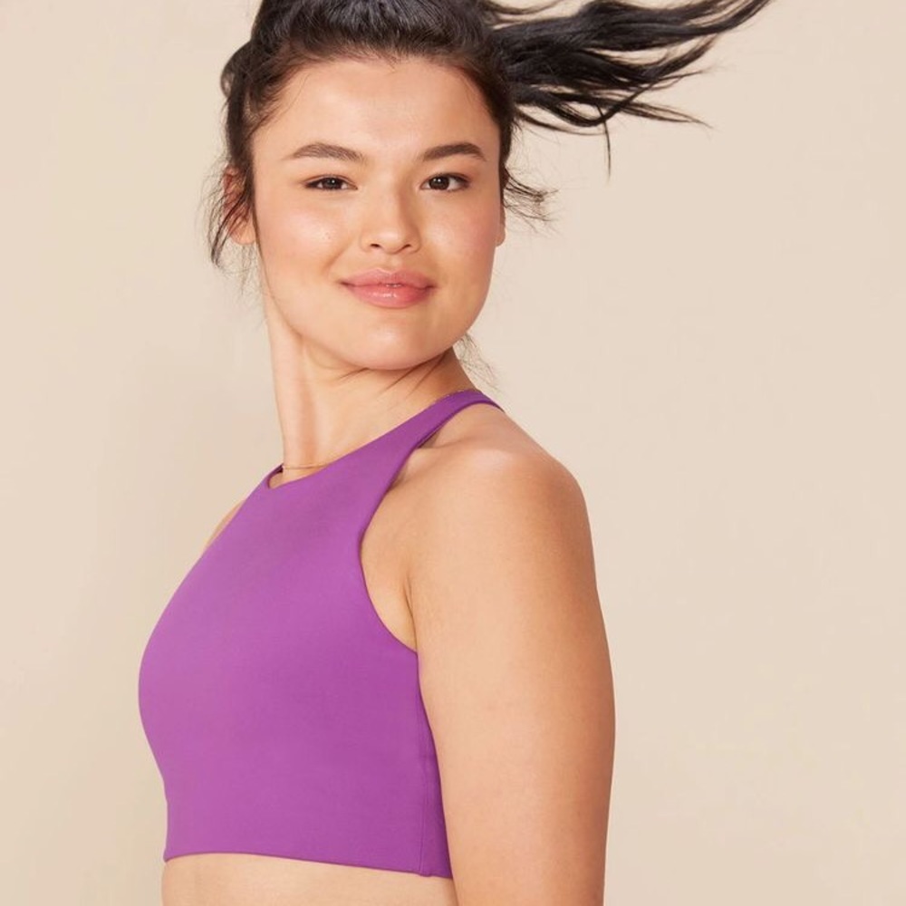 Girlfriend Topanga Sports Bra in Wildflower